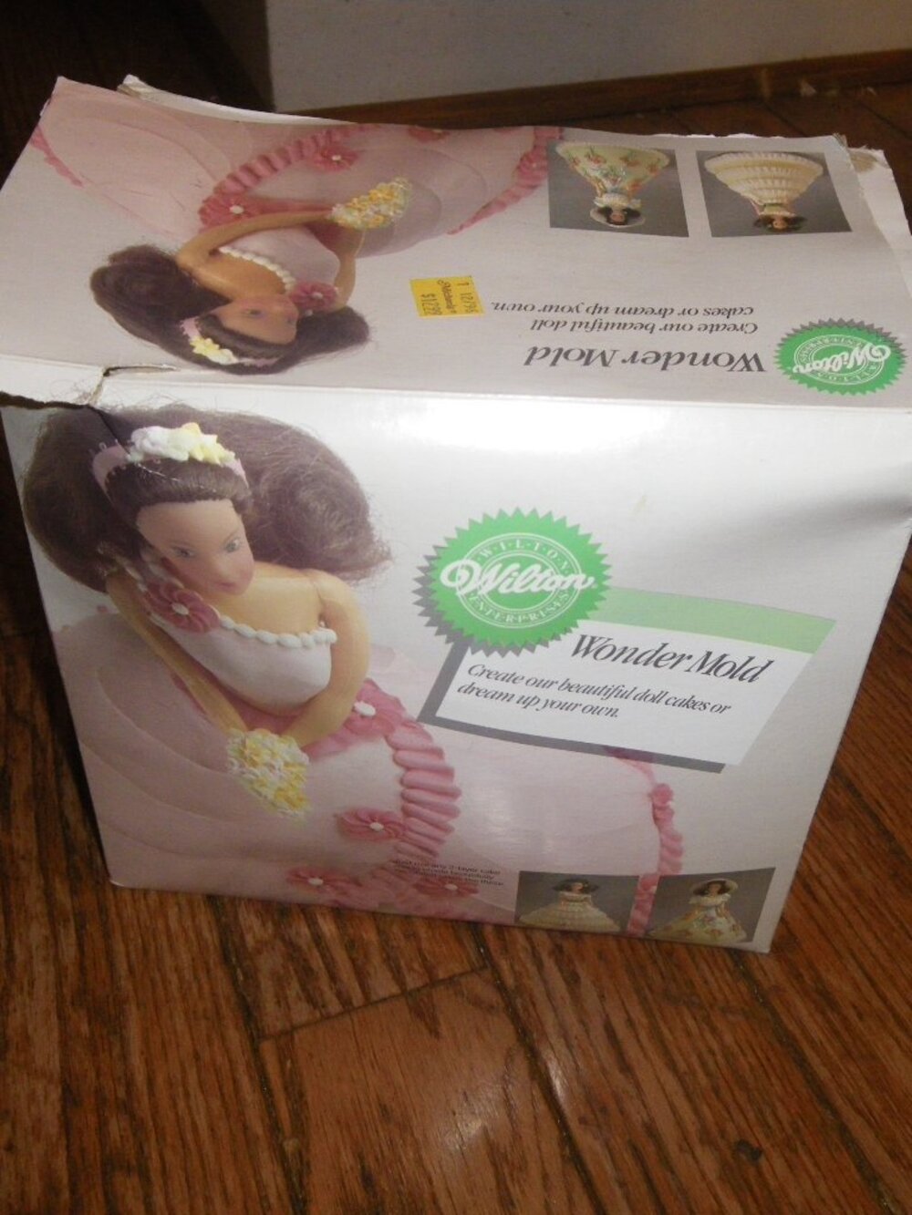 Vintage 1987 Wilton Wonder Cake Mold Doll Cake
